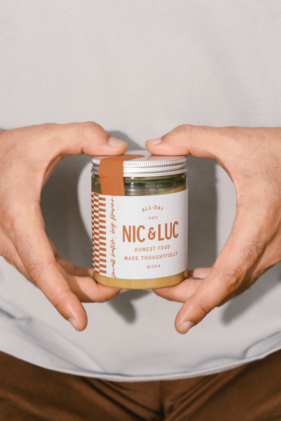 Nic and Luc packaging